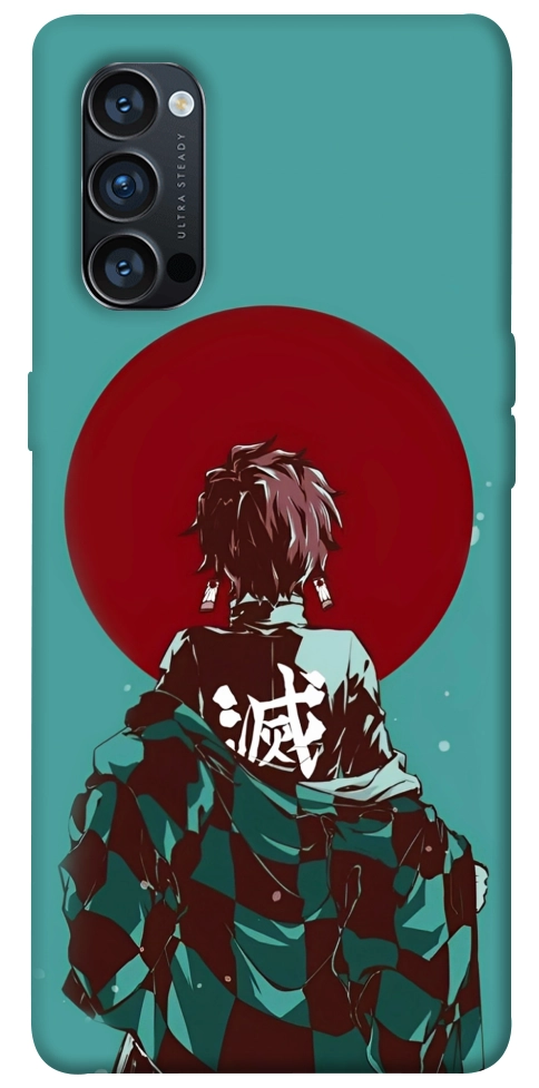 Чехол Demon slayer tanjiro для Oppo Reno 4 Pro 5G