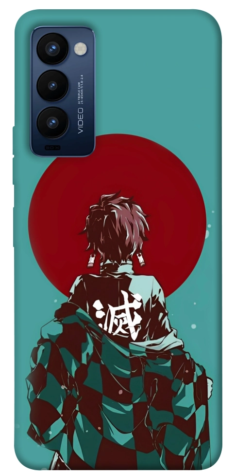 Чохол Demon slayer tanjiro для TECNO Camon 18