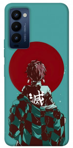 Чохол Demon slayer tanjiro для Tecno Camon 18 P