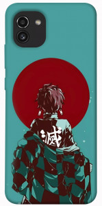 Чехол Demon slayer tanjiro для Galaxy A03