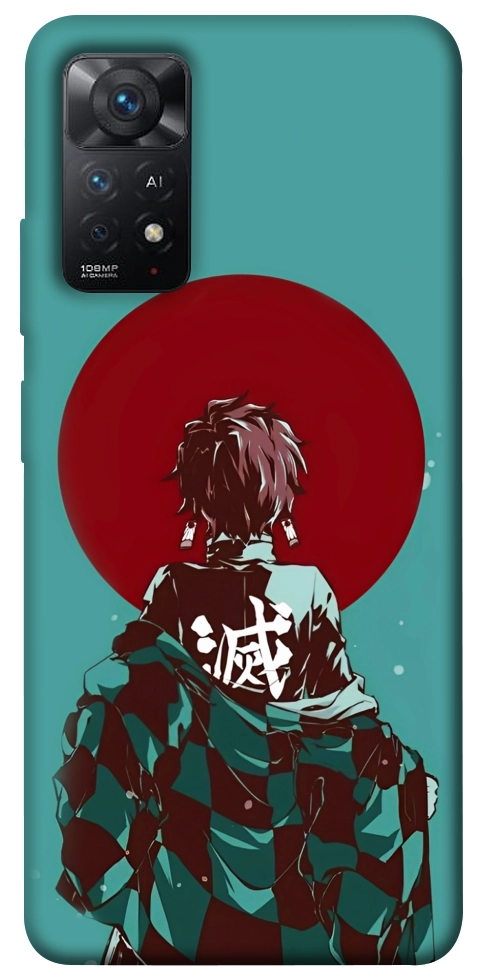 Чохол Demon slayer tanjiro для Xiaomi Redmi Note 11 Pro 5G