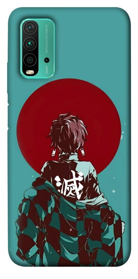 Чохол Demon slayer tanjiro для Xiaomi Redmi Note 9 4G