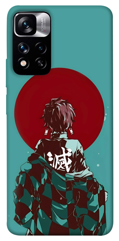 Чохол Demon slayer tanjiro для Xiaomi Redmi Note 11 5G