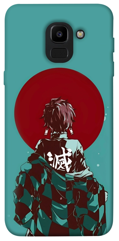 Чехол Demon slayer tanjiro для Galaxy J6 (2018)