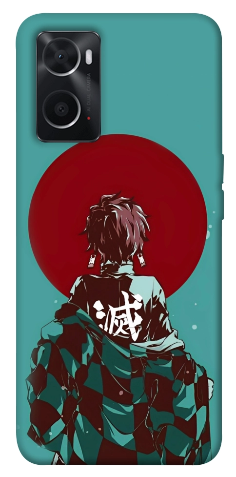 Чехол Demon slayer tanjiro для Oppo A76 4G