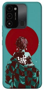 Чехол Demon slayer tanjiro для TECNO Spark 8C