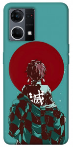 Чехол Demon slayer tanjiro для Oppo Reno 7 4G