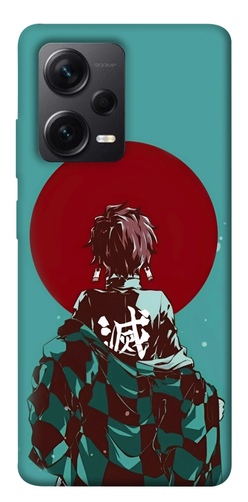 Чохол Demon slayer tanjiro для Xiaomi Redmi Note 12 Pro 5G