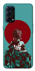 Чехол Demon slayer tanjiro для Oppo Reno 5 4G