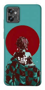 Чехол Demon slayer tanjiro для Motorola Moto G32