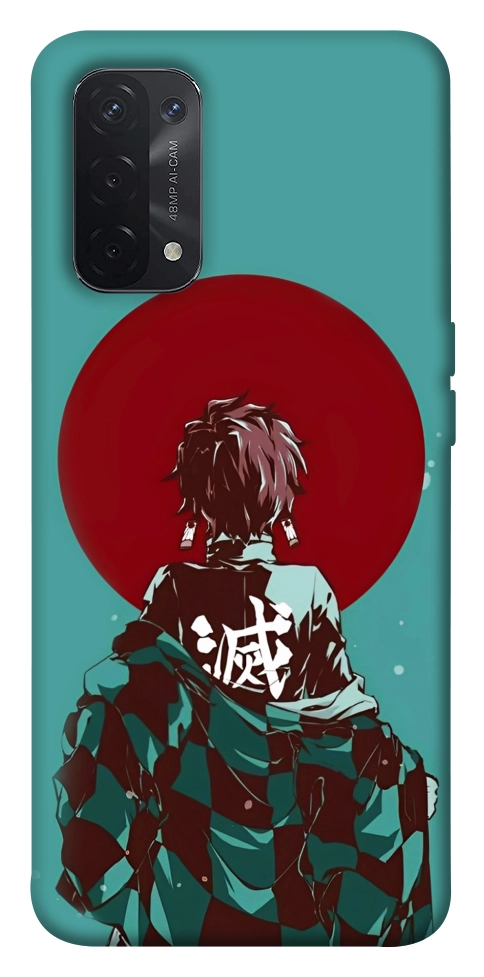 Чохол Demon slayer tanjiro для Oppo A74 5G