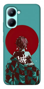 Чехол Demon slayer tanjiro для Realme C33