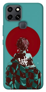 Чехол Demon slayer tanjiro для Infinix Smart 6