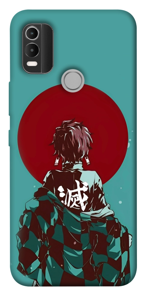 Чехол Demon slayer tanjiro для Nokia C21 Plus