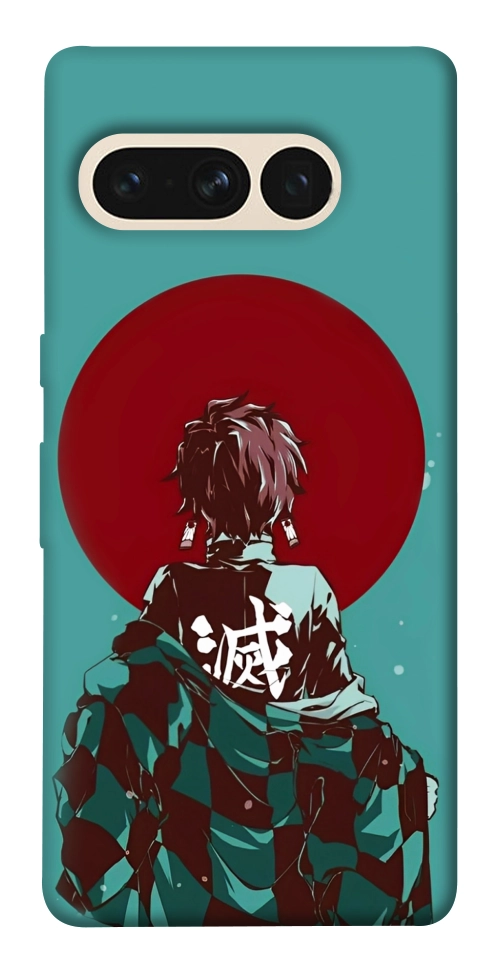 Чехол Demon slayer tanjiro для Google Pixel 7 Pro