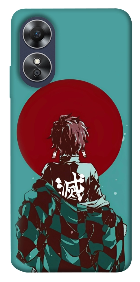Чехол Demon slayer tanjiro для Oppo A17
