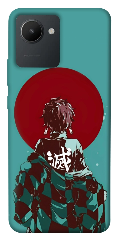 Чехол Demon slayer tanjiro для Realme C30s