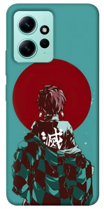 Чехол Demon slayer tanjiro для Xiaomi Redmi Note 12 4G