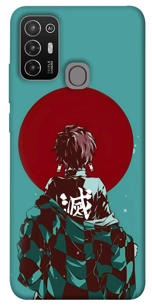 Чохол Demon slayer tanjiro для ZTE Blade A52