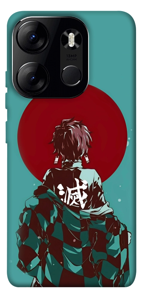 Чехол Demon slayer tanjiro для Tecno Spark Go 2023