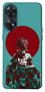 Чохол Demon slayer tanjiro для Oppo Reno 8 T 4G