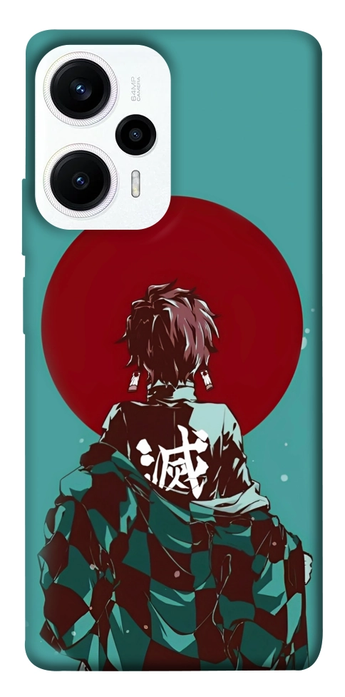 Чехол Demon slayer tanjiro для Xiaomi Poco F5