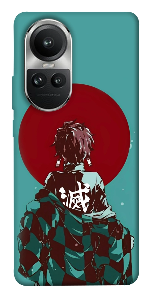Чехол Demon slayer tanjiro для Oppo Reno 10