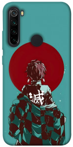 Чохол Demon slayer tanjiro для Xiaomi Redmi Note 8 2021