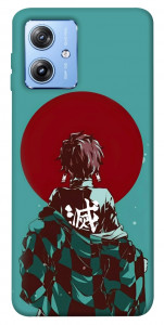 Чохол Demon slayer tanjiro для Motorola Moto G84