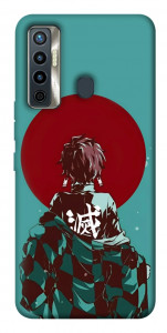 Чехол Demon slayer tanjiro для TECNO Camon 17