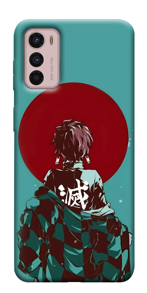 Чохол Demon slayer tanjiro для Motorola Moto G42
