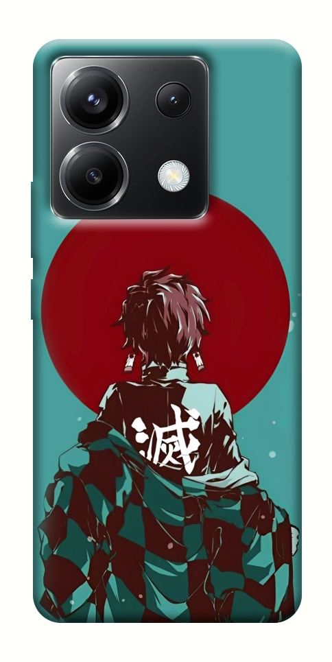 Чехол Demon slayer tanjiro для Xiaomi Poco X6