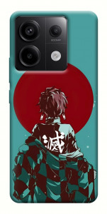 Чохол Demon slayer tanjiro для Xiaomi Redmi Note 13 Pro 4G