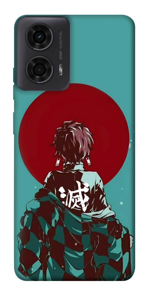Чехол Demon slayer tanjiro для Motorola Moto G24