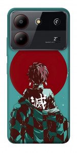 Чохол Demon slayer tanjiro для ZTE Blade A54 4G