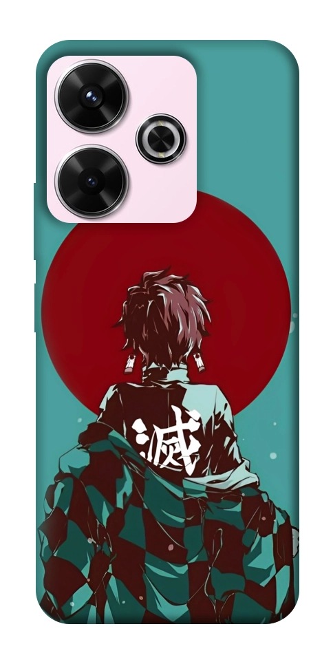 Чохол Demon slayer tanjiro для Xiaomi Redmi 13 4G
