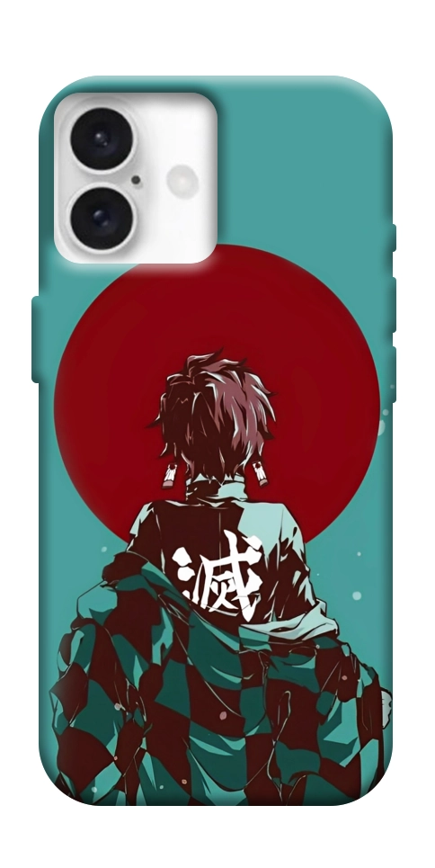 Чехол Demon slayer tanjiro для iPhone 16 Plus