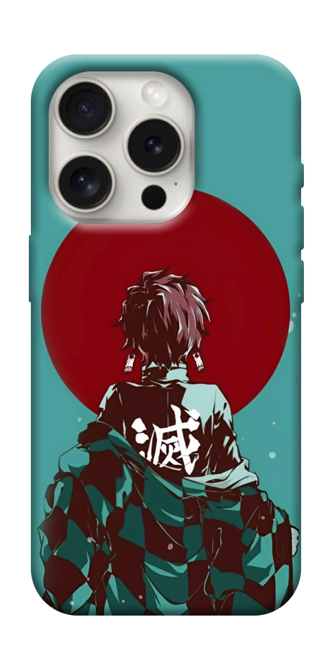 Чехол Demon slayer tanjiro для iPhone 16 Pro