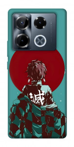 Чехол Demon slayer tanjiro для Infinix Note 40 Pro 4G