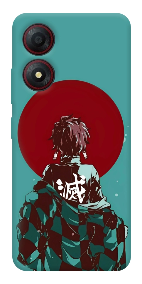 Чохол Demon slayer tanjiro для ZTE Blade A34 4G