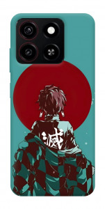Чехол Demon slayer tanjiro для ZTE Blade A35 4G