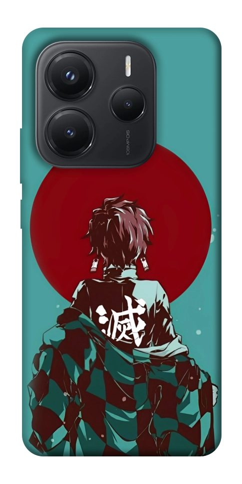 Чехол Demon slayer tanjiro для Xiaomi Redmi Note 14 5G