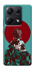 Чехол Demon slayer tanjiro для Xiaomi Redmi Note 14S