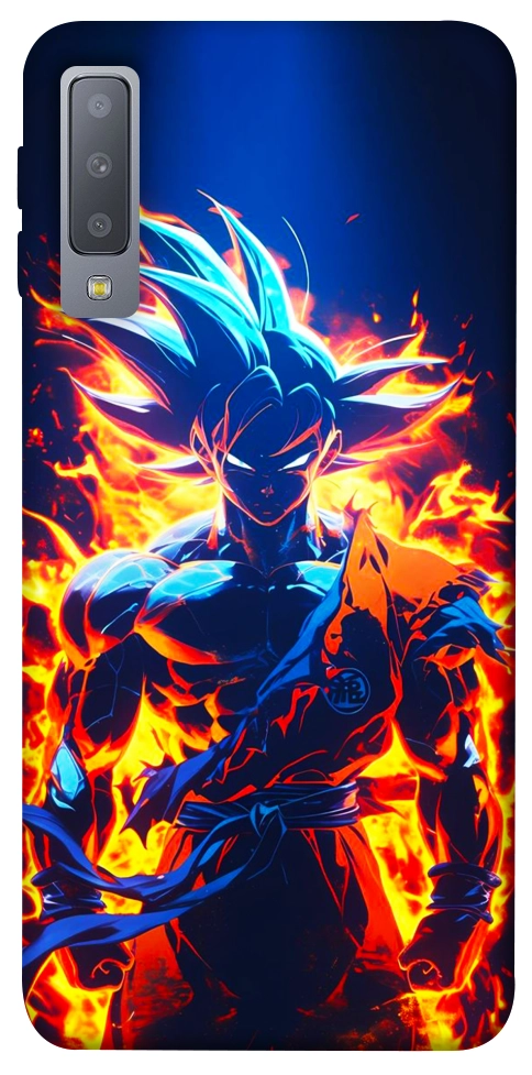 Чехол Dragon ball z для Galaxy A7 (2018)
