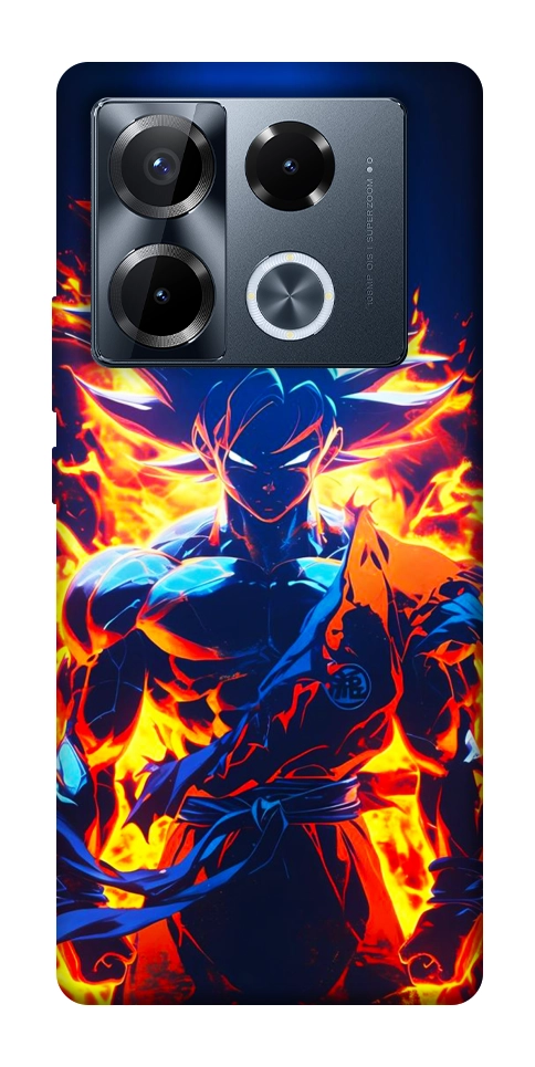 Чехол Dragon ball z для Infinix Note 40 Pro 4G