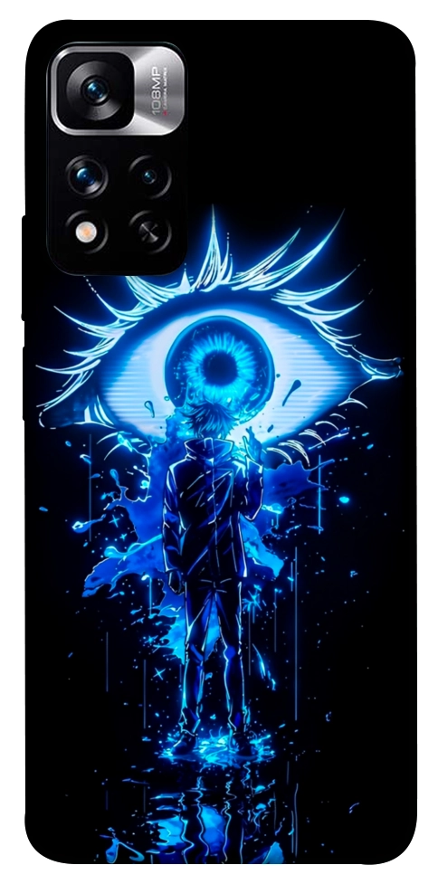 Чохол Gojo satoru the eye для Xiaomi Redmi Note 11 5G