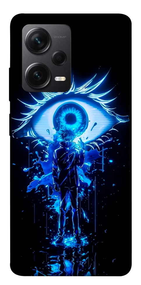 Чехол Gojo satoru the eye для Xiaomi Redmi Note 12 Pro 5G