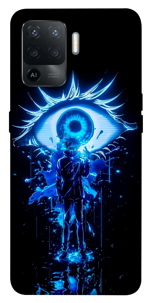 Чехол Gojo satoru the eye для Oppo Reno 5 Lite
