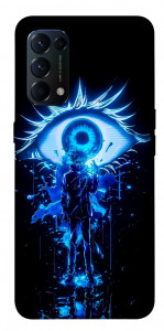 Чехол Gojo satoru the eye для Oppo Reno 5 4G