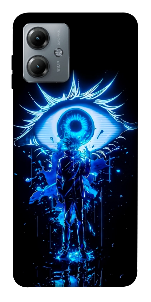 Чохол Gojo satoru the eye для Motorola Moto G14